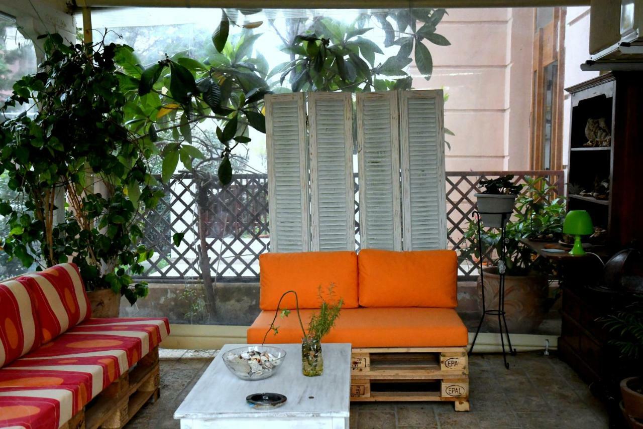 Studio On The Beach With Private Garden Agia Triada  Exterior photo